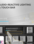 QK100 Mk2 Tri-Mode Pre-Built Wireless Mechanical Keyboard