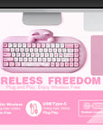 YUNZII C68 Hi-Fi Wireless Mechanical Keyboard