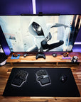 Black Deskmat