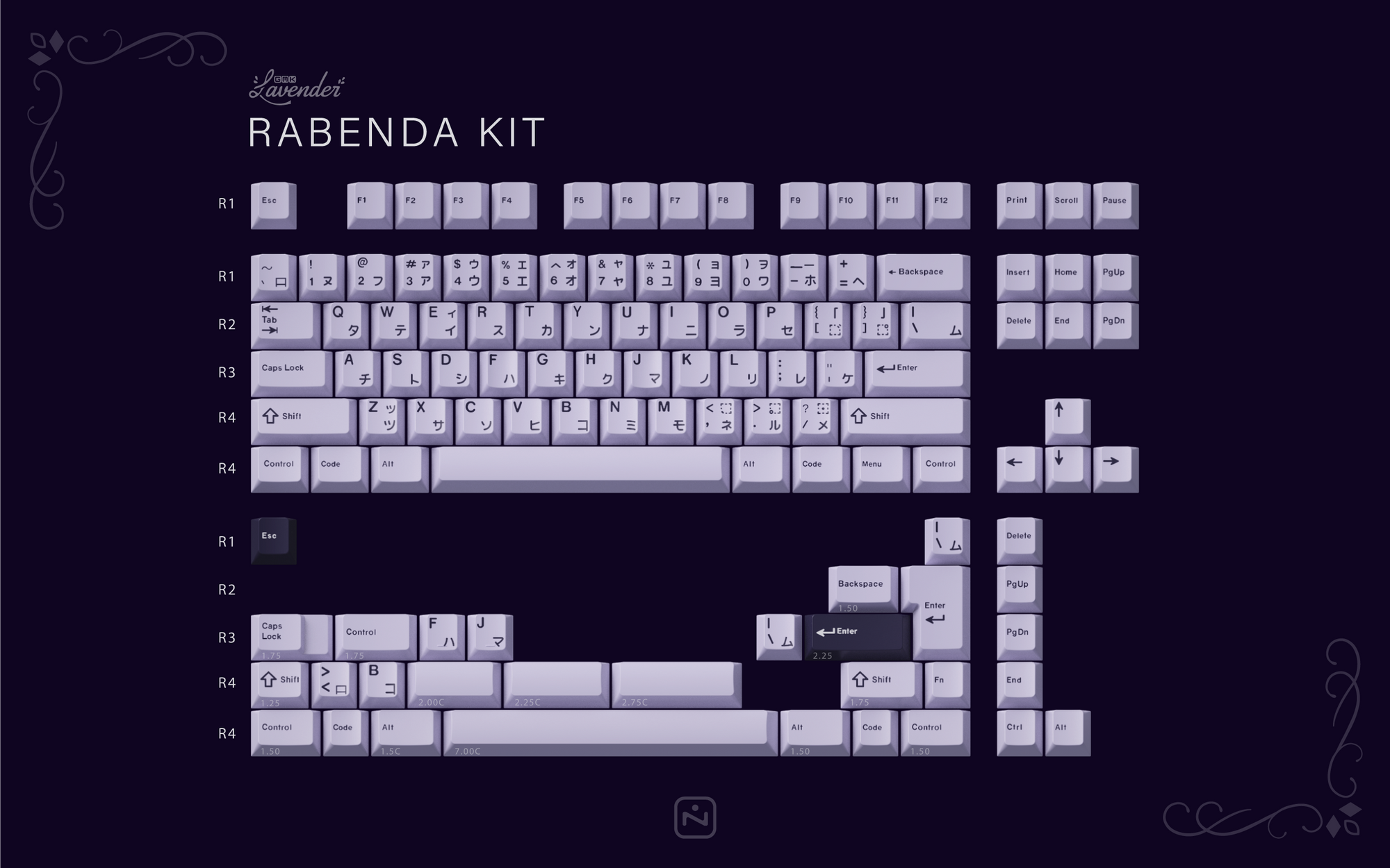GMK Lavender