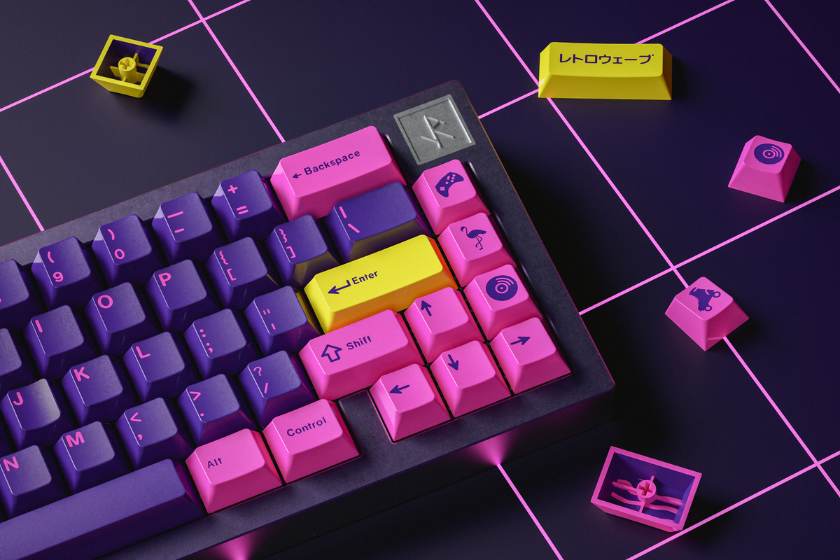 GMK Retrowave – SwitchKeys