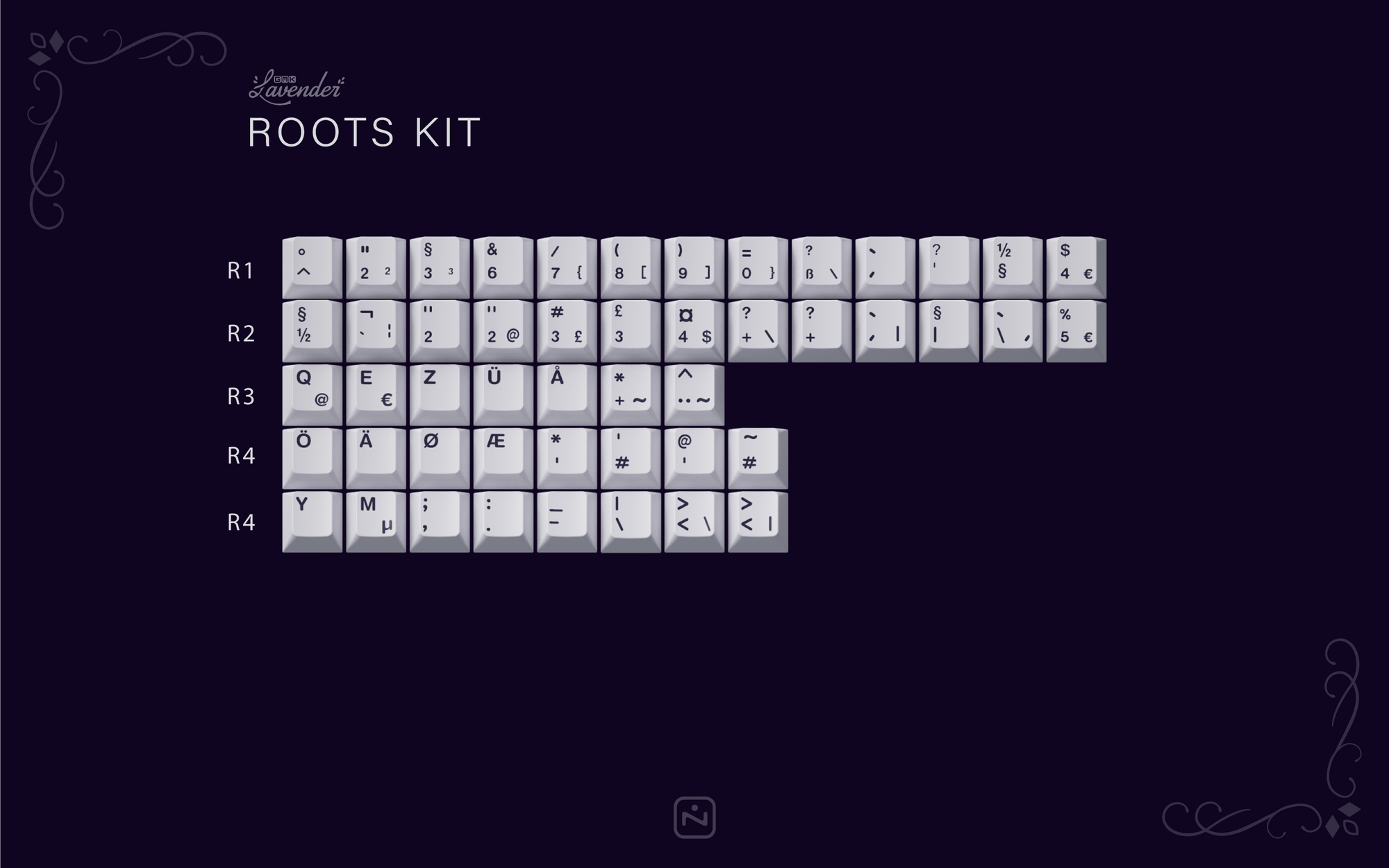 GMK Lavender