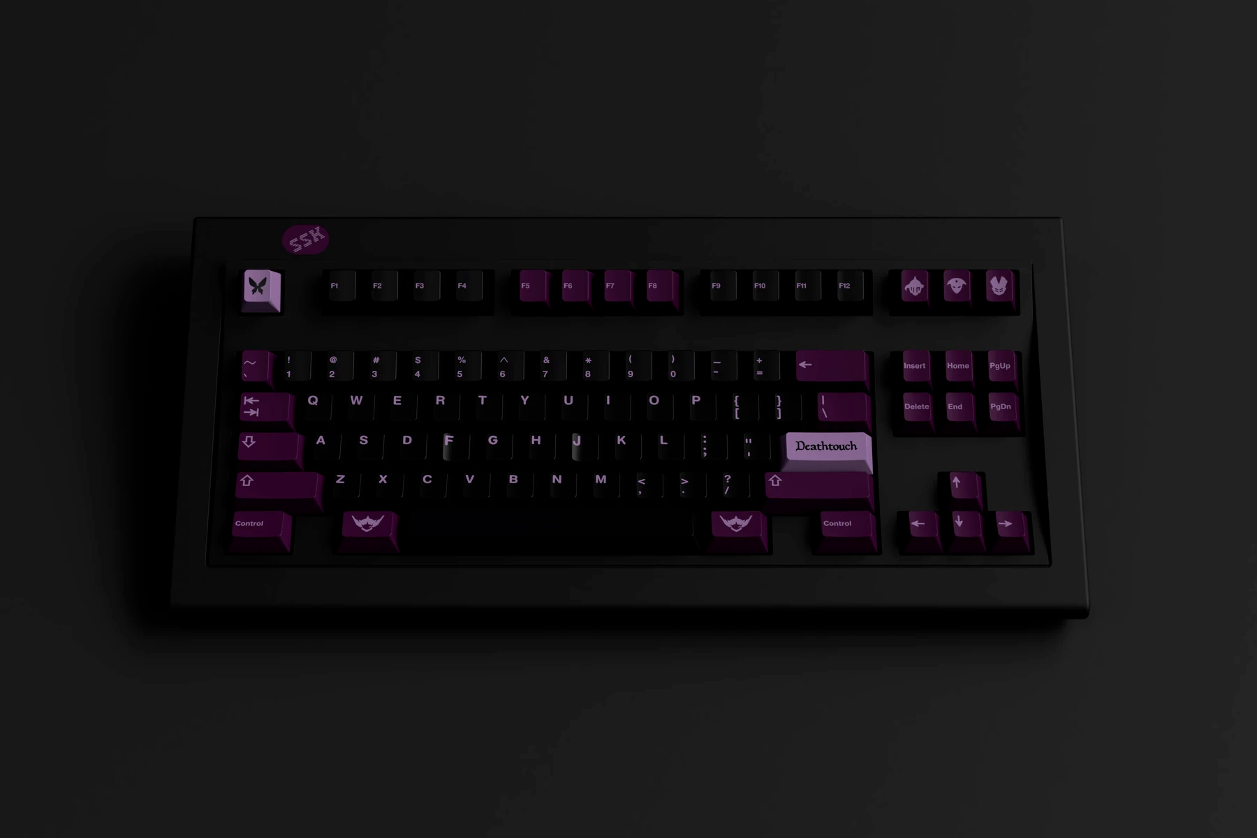 【コンビニ受取対応商品】 GMK SwitchKeys – (Ended) Lotus Black Keyboard