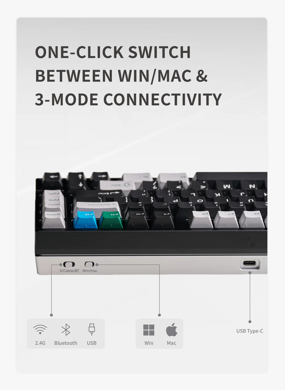 Neo75 Pre-Built Wireless Mechanical Keyboard