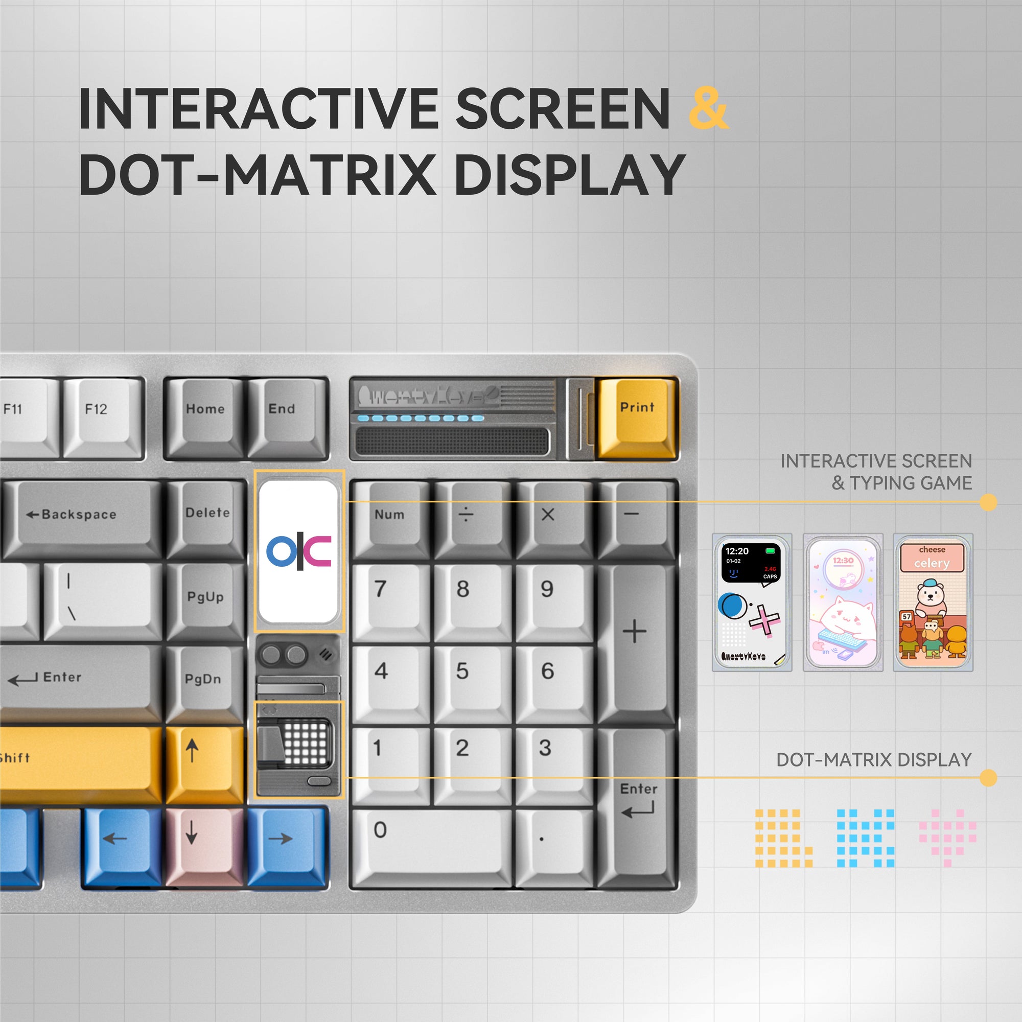 QK100 Mk2 Tri-Mode Pre-Built Wireless Mechanical Keyboard