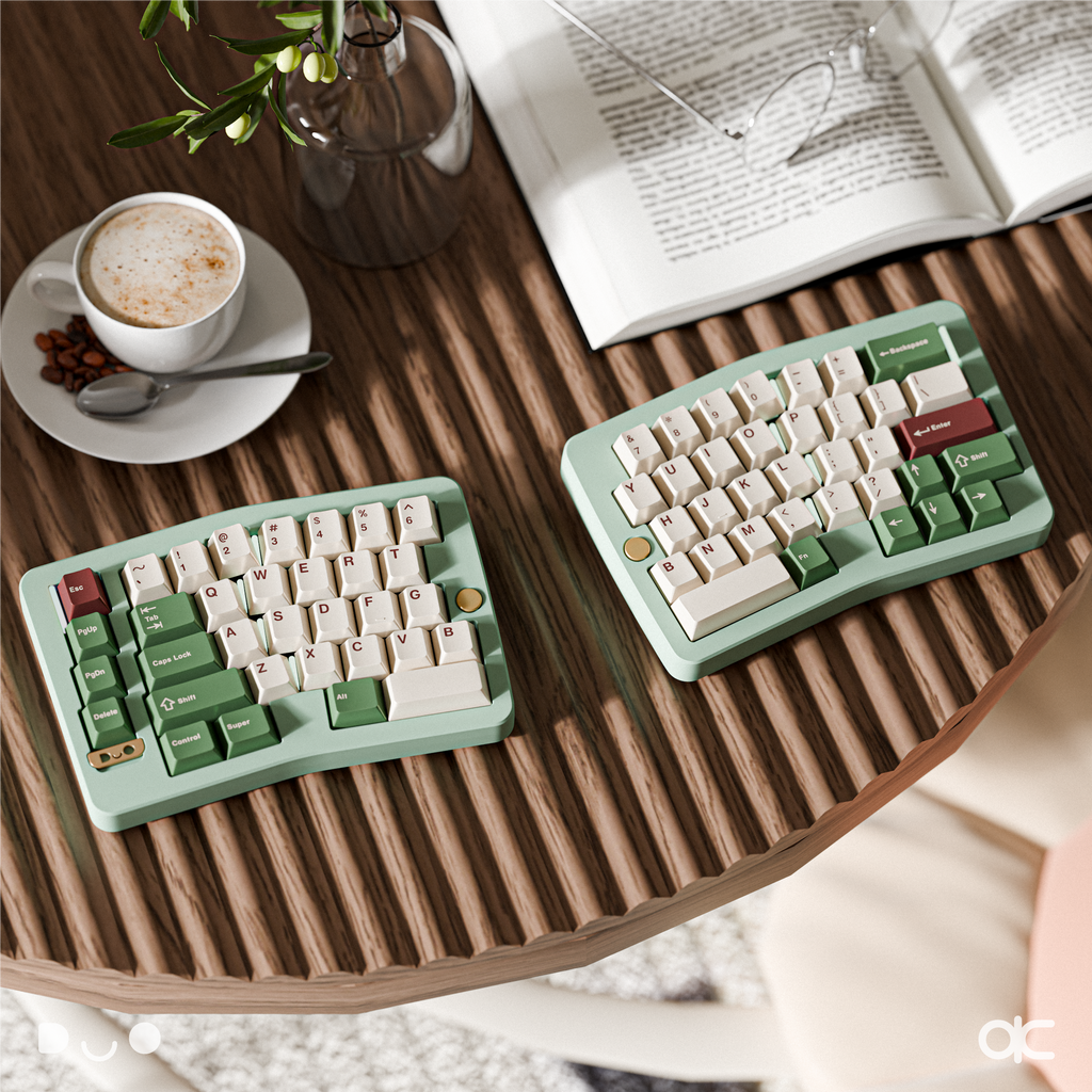 QK Alice Duo - Keyboard Kit (Includes Wrist Rest) – SwitchKeys