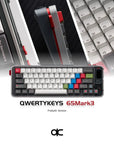 Qwertykeys QK65 MK3 Pre-Built Wireless Mechanical Keyboard