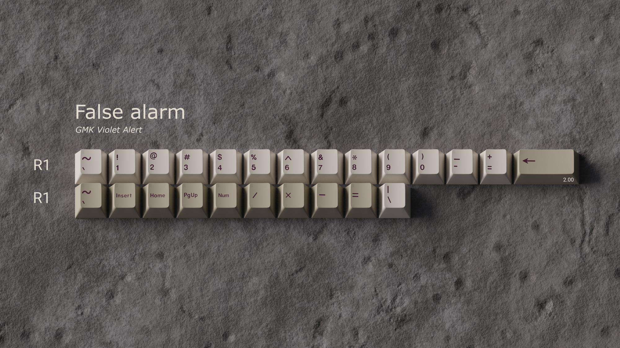 GMK CYL Violet Alert (Group Buy)