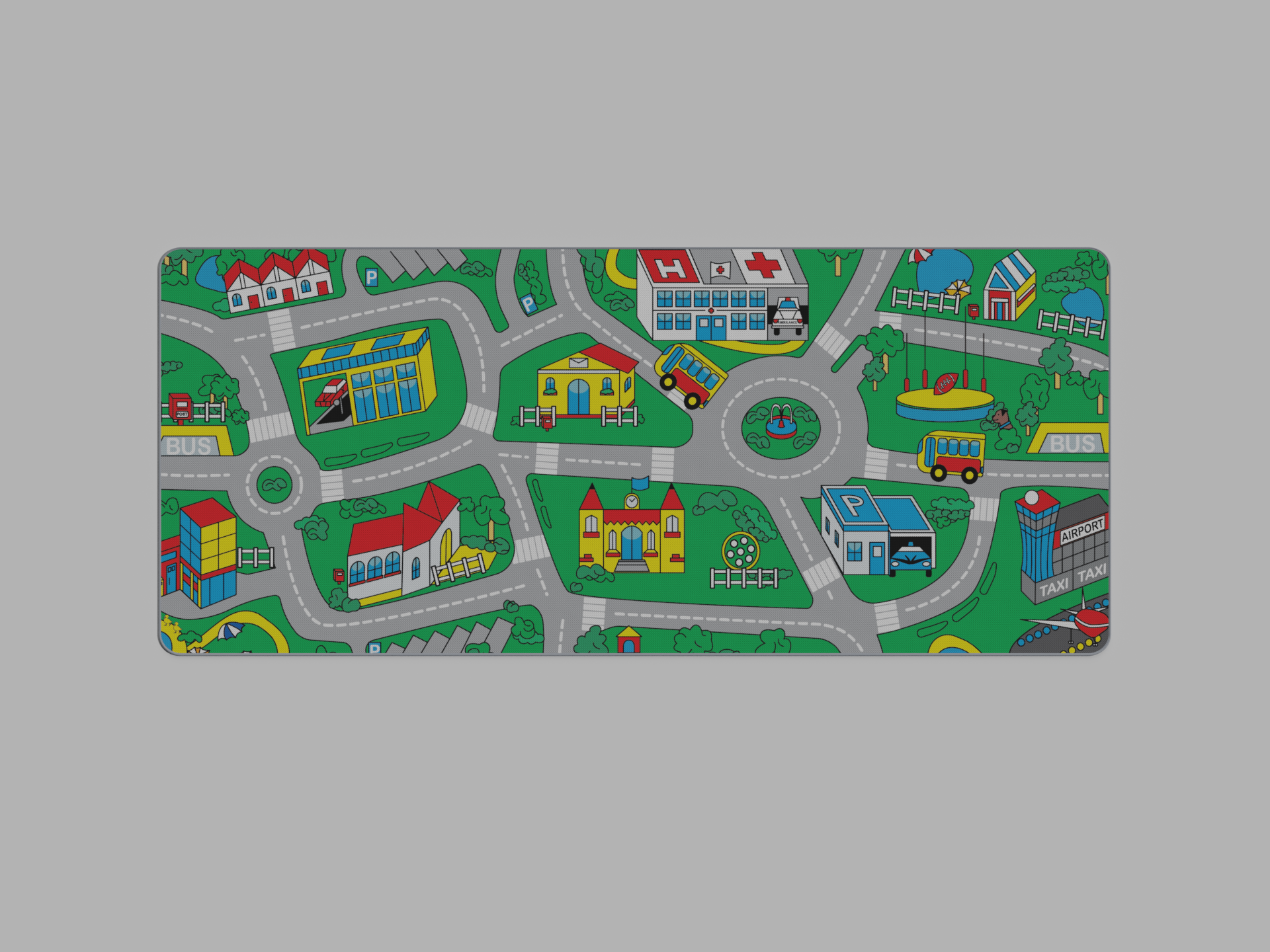 Busy Town R3 Deskmats (Group Buy)