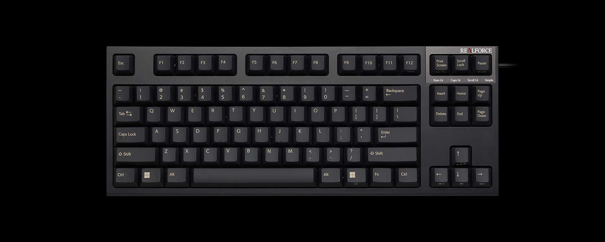 Realforce R3S TKL – SwitchKeys