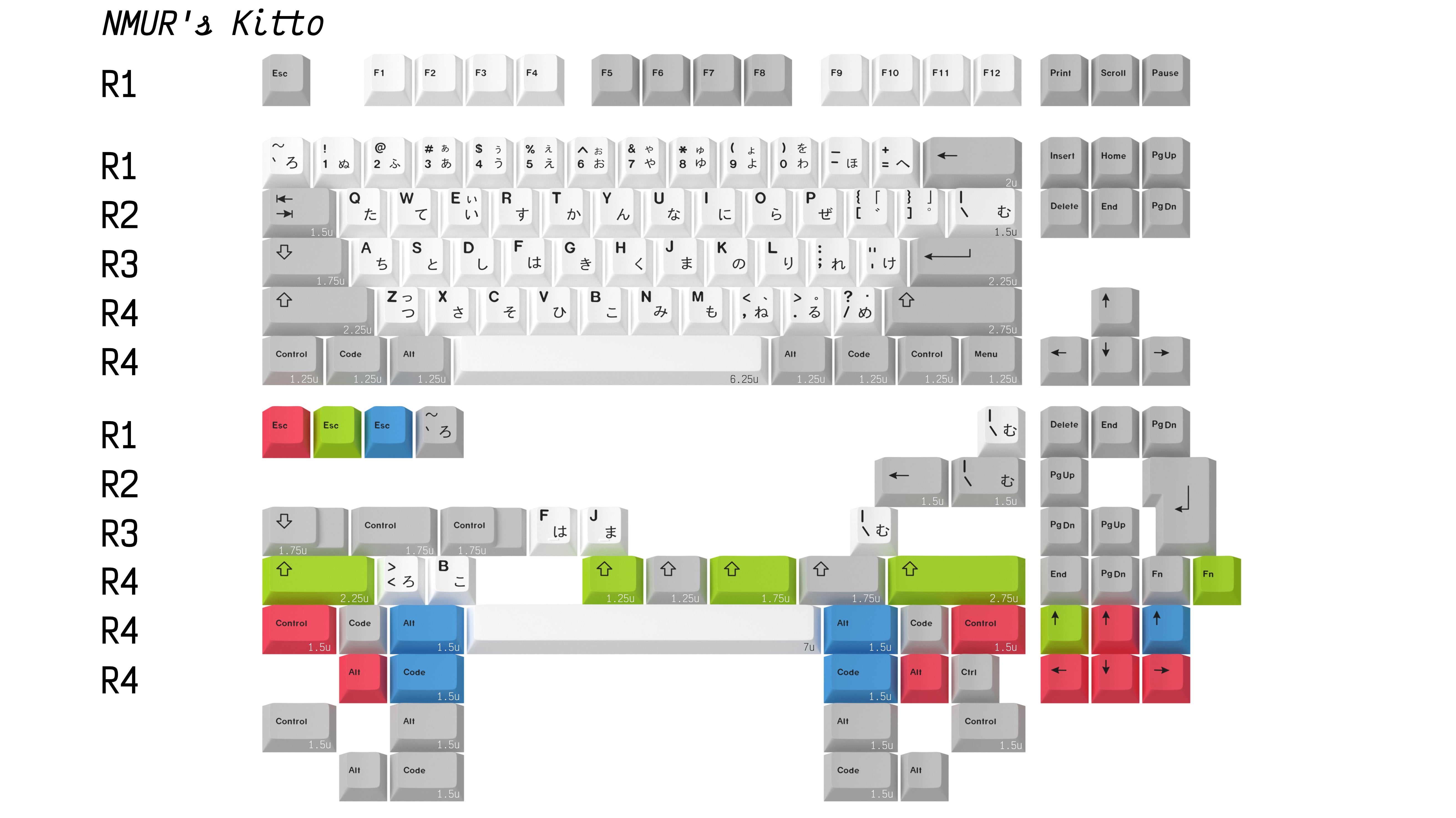 GMK Modern Japanese Desko