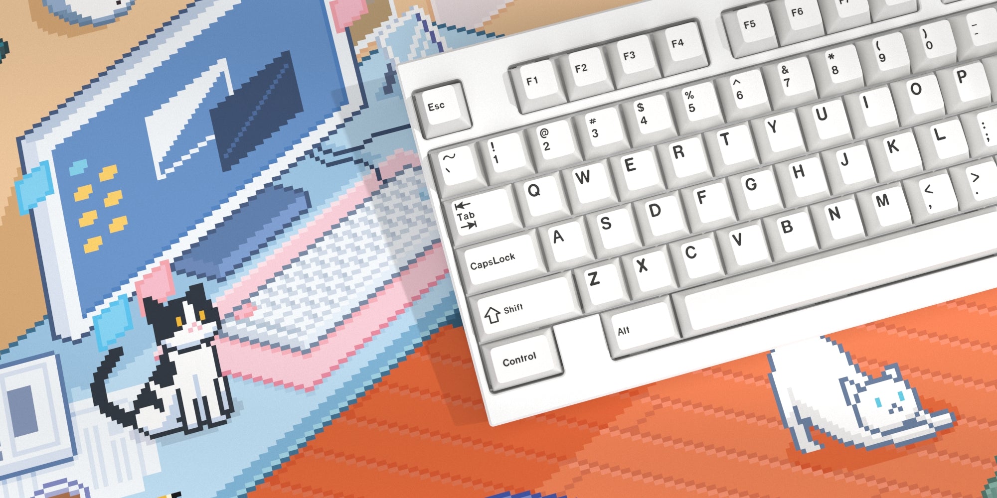 Dot Cat Dot Dog Deskmats