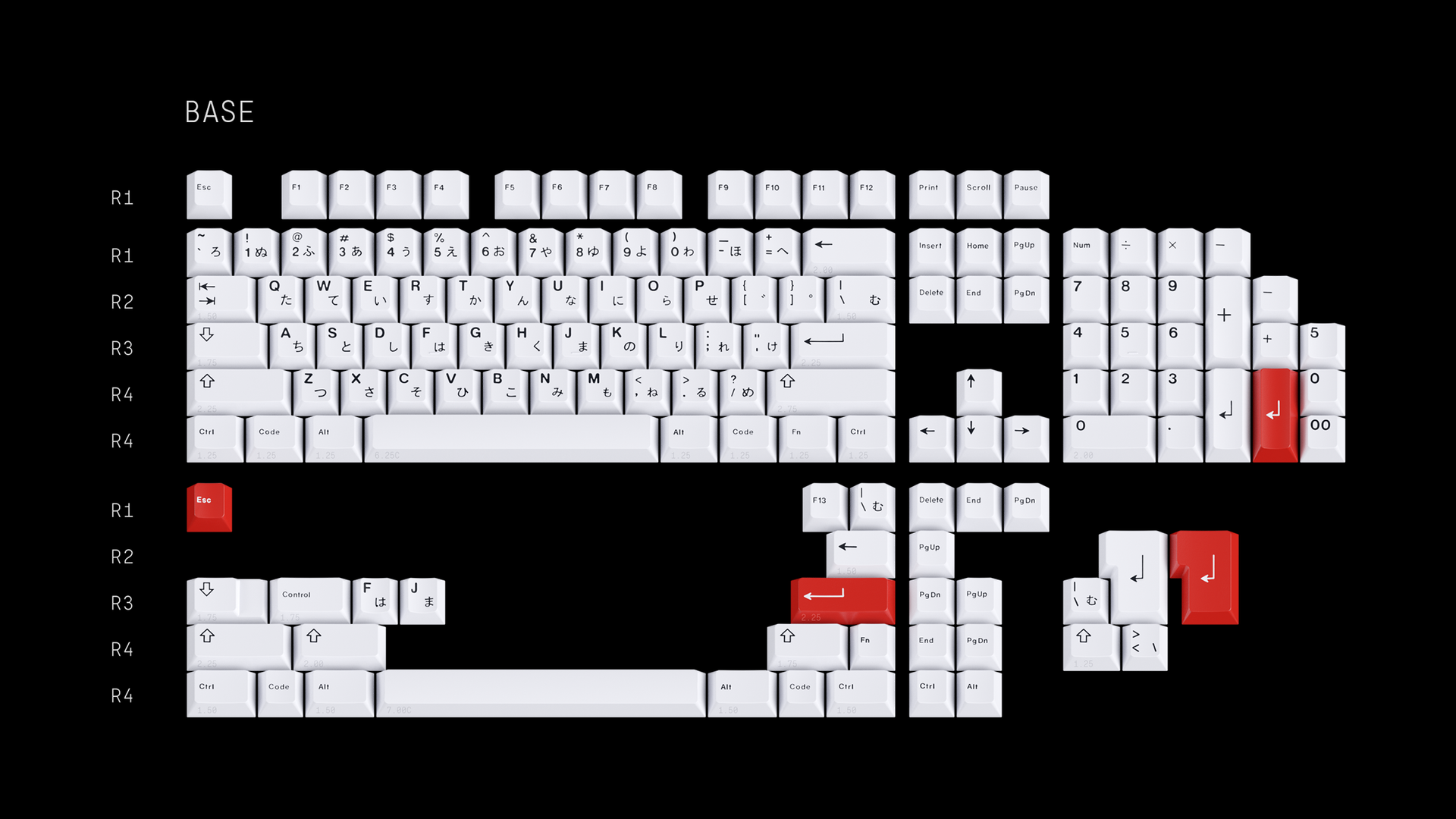 GMK Modern Ink SwitchKeys