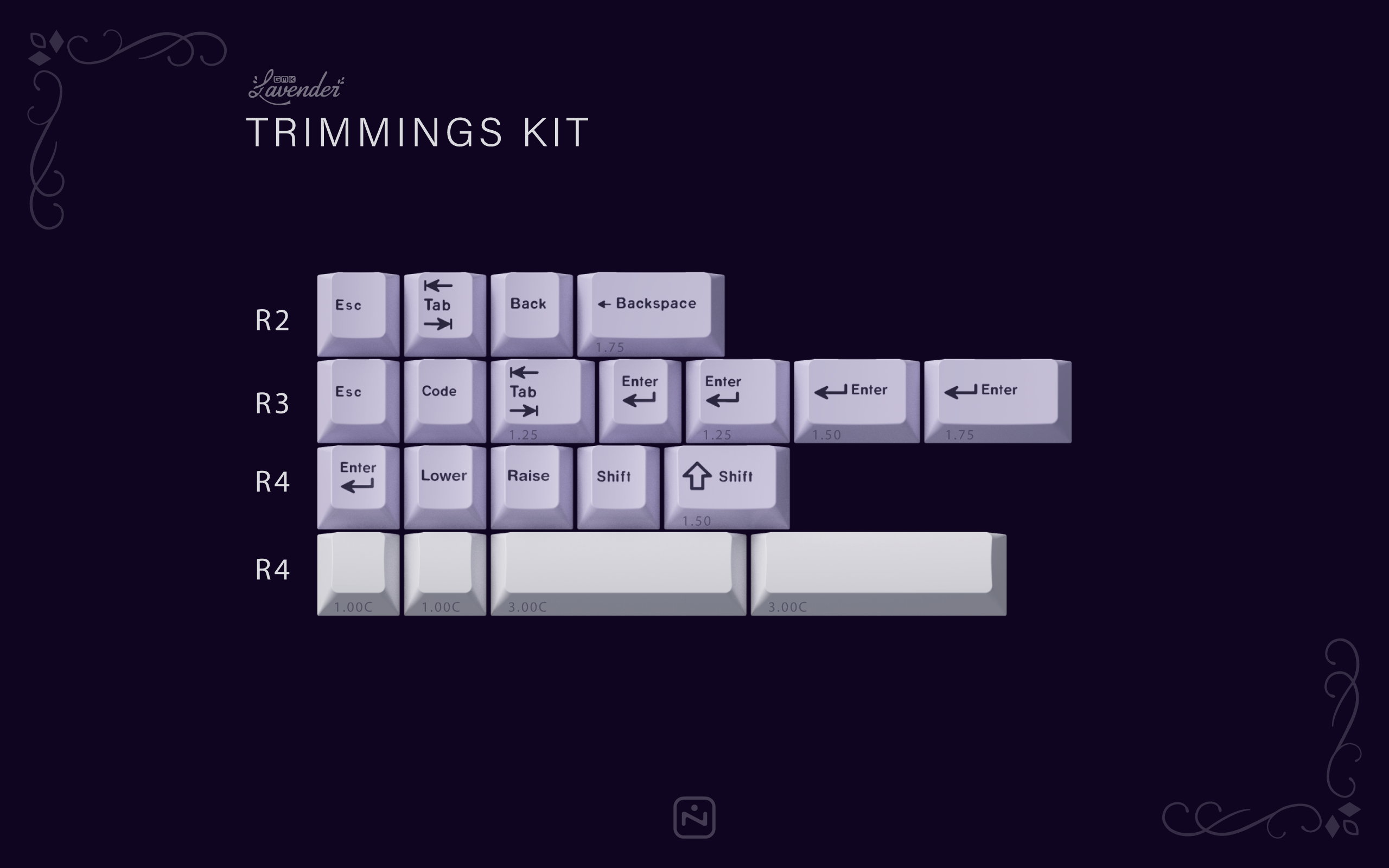 GMK Lavender