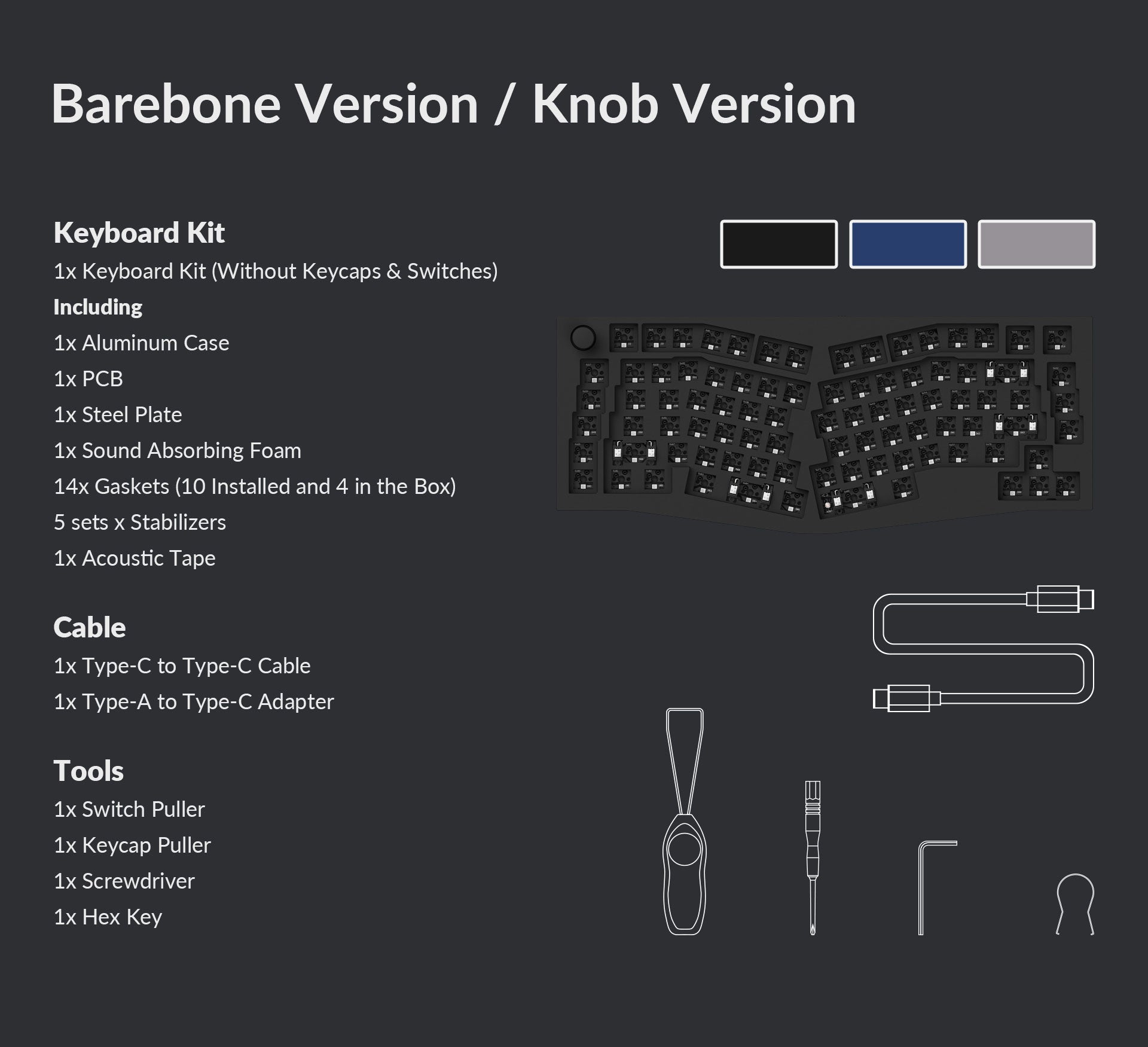 Keychron Q10 - Barebones Kit
