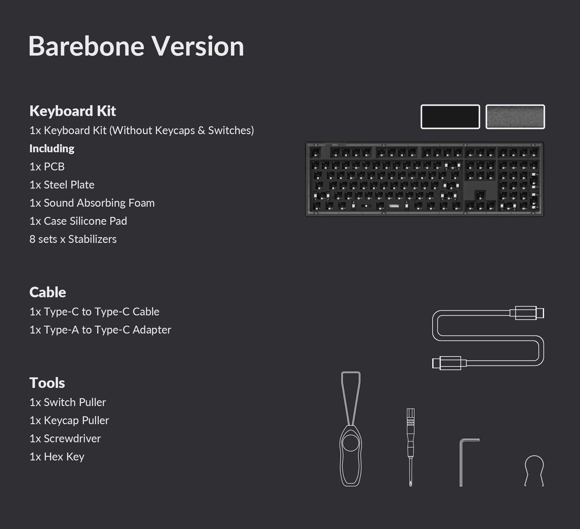 Keychron V6 - Barebones Kit
